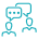 Shared Slack or<br/> Teams channel